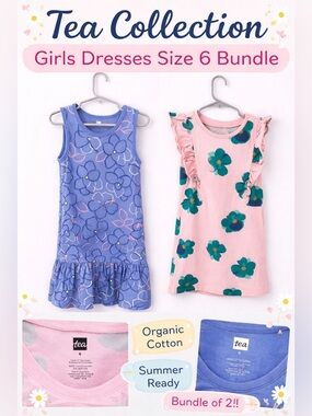 Tea Collection Summer Girl Dresses Size 6